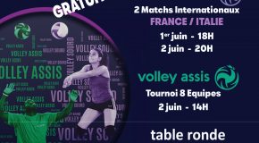 « PARA-VOLLEY À CANNES » – Un événement « AS Cannes Volley-Ball » –  01 et 02/06