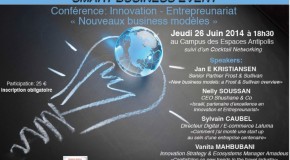 CONFERENCE: INNOVATION-ENTREPREUNARIAT «NOUVEAUX BUSINESS MODELES» – 26/06