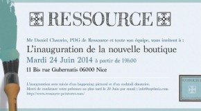 INAUGURATION DE LA NOUVELLE BOUTIQUE RESSOURCE – 24/06