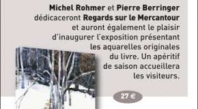 DEDICACE-EXPOSITION « REGARDS SUR LE MERCANTOUR » – 26/07