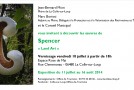 INVITATION VERNISSAGE EXPOSITION « LAND ART » DE SPENCER – 18/07