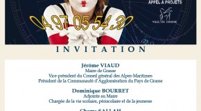 INVITATION PRESSE CITE REVES…UNIQUE A GRASSE – 02/10