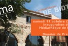 INVITATION PRESSE : INAUGURATION DE LA MEDIATHEQUE COMMUNAUTAIRE DE BIOT – 11/10