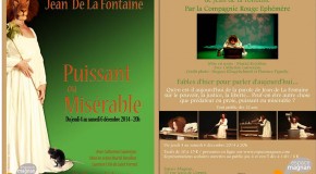 POT DU MOIS DU CLUB SUIVI DU SPECTACLE « PUISSANT OU MISERABLE » – 04/12