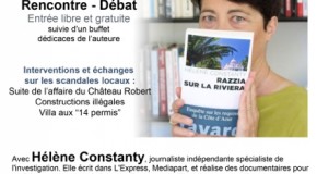 RENCONTRE – DEBAT SUR « ALPES-MARITIMES – CORRUPTION : STOP OU ENCORE » – 18/06