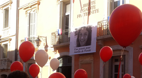 L’hommage du Club de la presse Méditerranée 06 à Aurélie de Peretti.