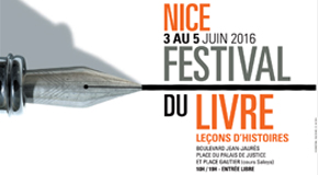 festival du livre – leçons d’histoires – 03>05/06 – Nice