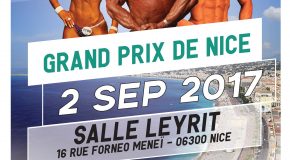 Grand Prix Open de la Ville de Nice en Musculation, Fitness et Body Building – 02/09