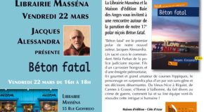 ﻿Rencontre polars niçois à la librairie Masséna vendredi 22/03/19 de 16 à 18h