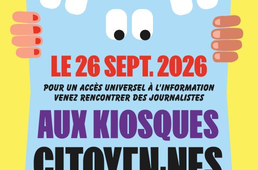 #htmlcaption_14783 Le club de la presse 06 participe ce samedi matin à l’opération « Aux Kiosques, Citoyen·nes », au kiosque du 30 Promenade des anglais à Nice